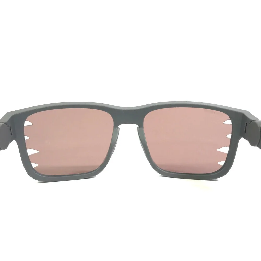 Philipp Plein Sport Sunglasses SSP004 COL.507P Matte Gray Red Polarized Lenses